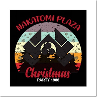 Nakatomi Plaza Christmas Party 1988 Posters and Art